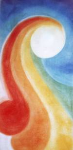 Chalk drawing by Rosemary