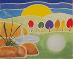 Rejuvenation - from a chalk drawing by Rosemary Phillips