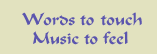 Rosemary Phillips - Words to touch - Music to feel