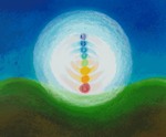 Balance - from a chalk drawing by Rosemary Phillips