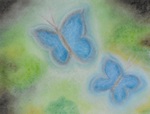 Meta-Morphing - from a chalk drawing by Rosemary Phillips