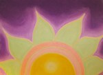 Miracle of a Flower - from a chalk drawing by Rosemary Phillips