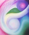 Peace of Mind - from a chalk drawing by Rosemary Phillips