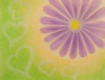 There is Love - from a chalk drawing by Rosemary Phillips
