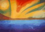 Through the Doors of Time - Harmonic Convergence - from a chalk drawing by Rosemary Phillips