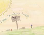  Childrens Art for The Whales Secret 